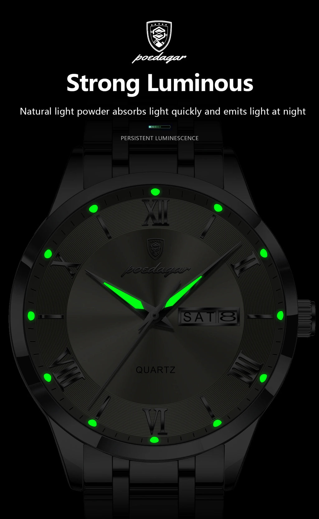Luxury Luminous Men Watch