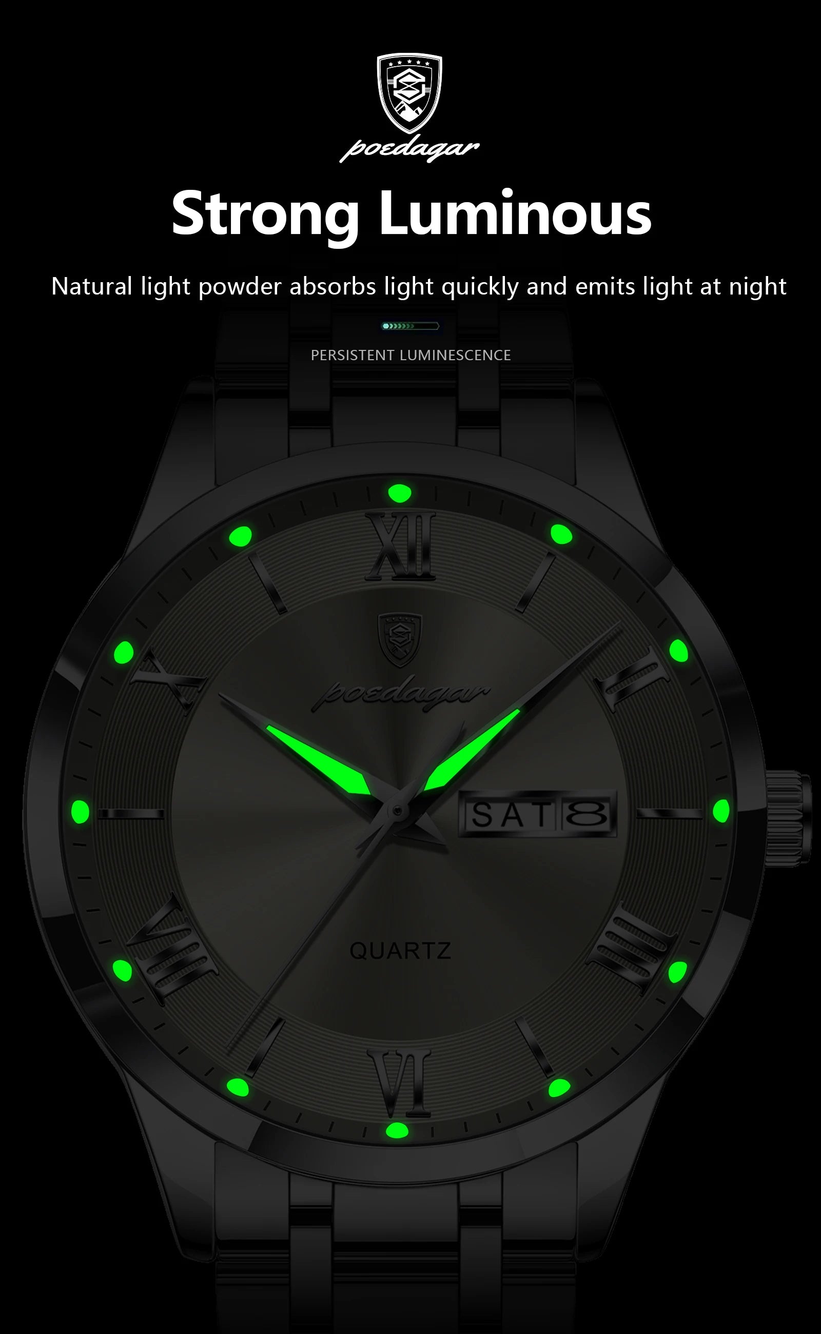 Luxury Luminous Men Watch