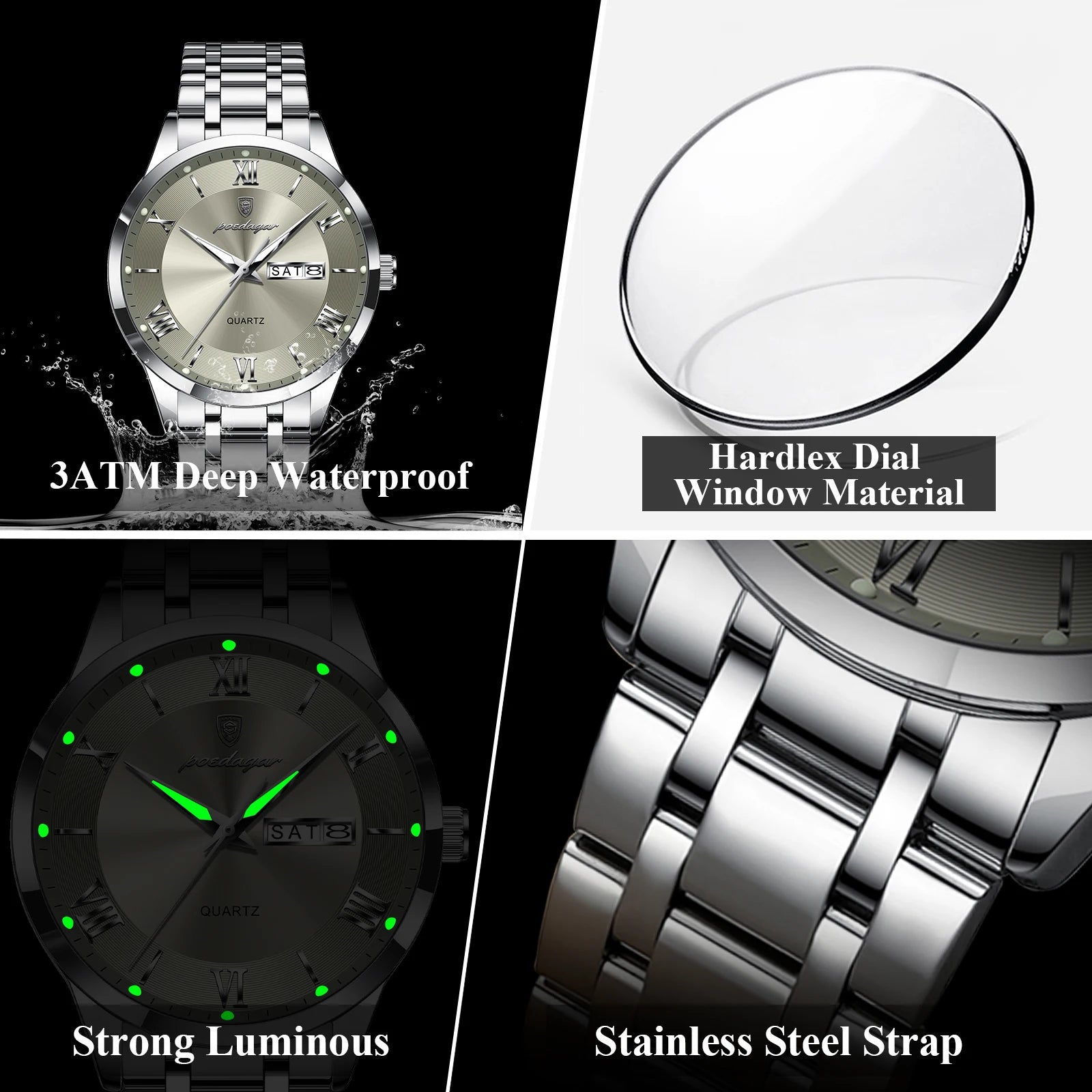 Luxury Luminous Men Watch