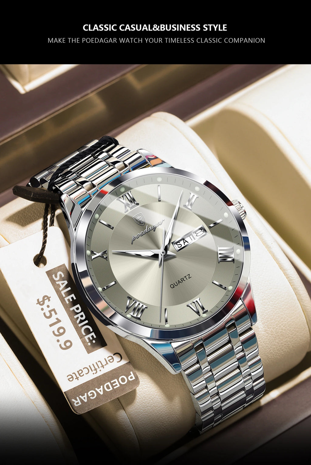 Luxury Luminous Men Watch