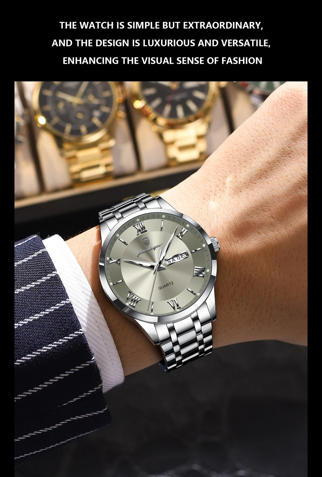 Luxury Luminous Men Watch