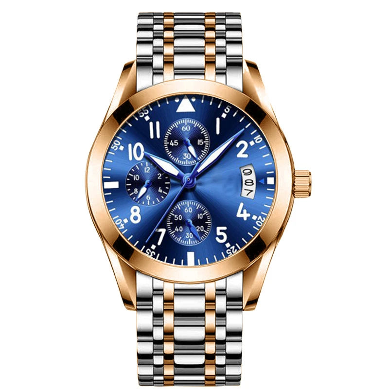 Men’s Alloy Strap Quartz Watch