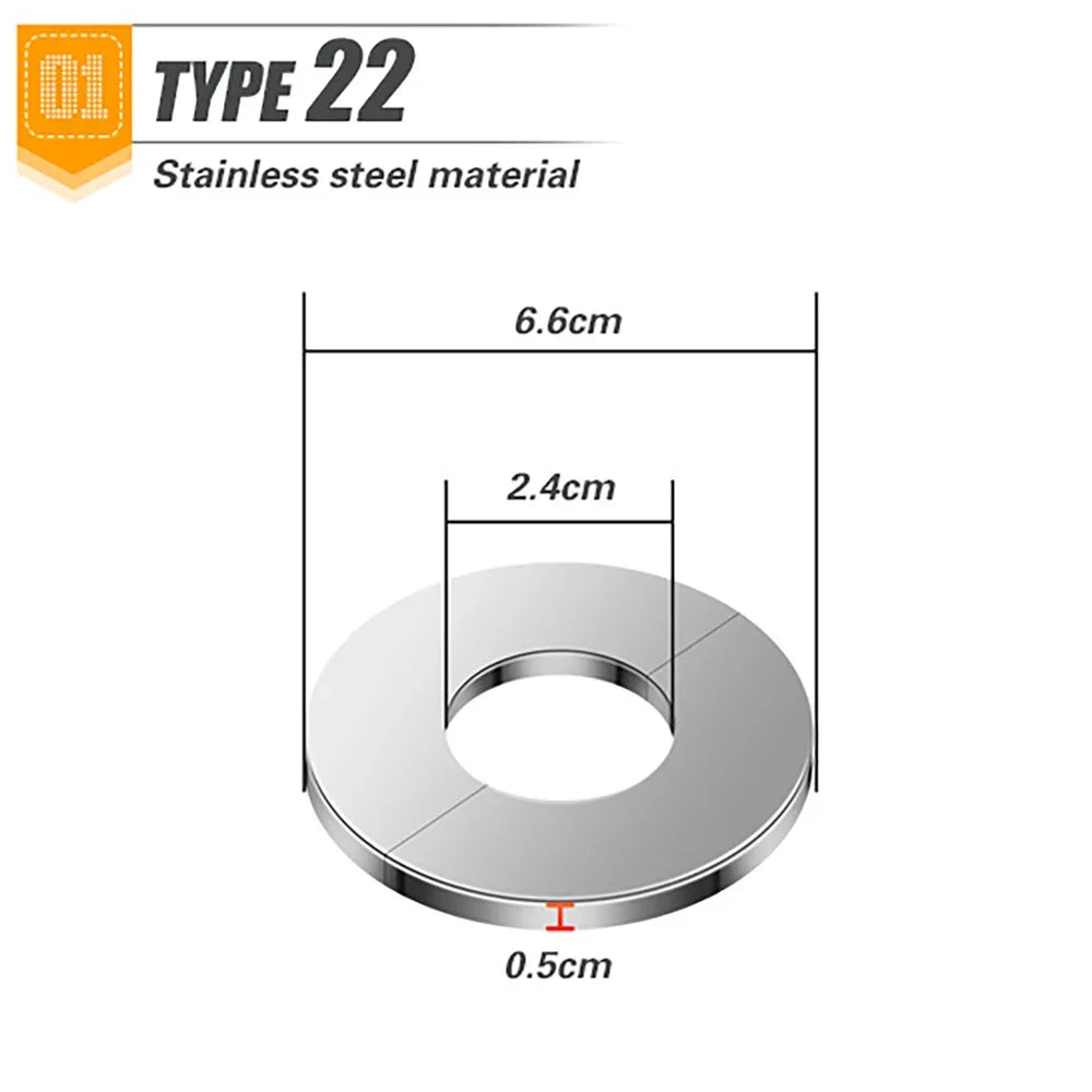 Stainless Steel Faucet Pipe Cover