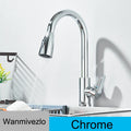 Pull-Out Kitchen Mixer Tap