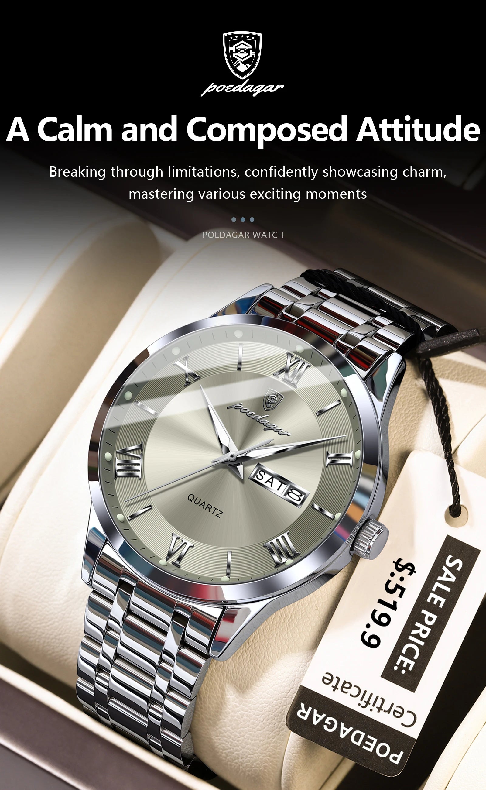 Luxury Luminous Men Watch
