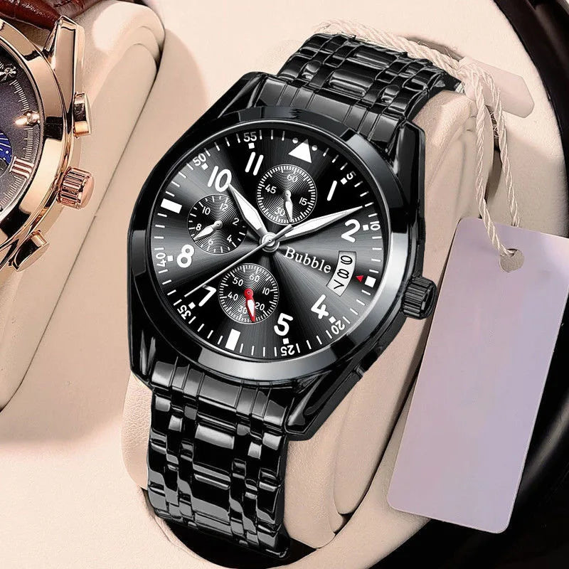 Men’s Alloy Strap Quartz Watch