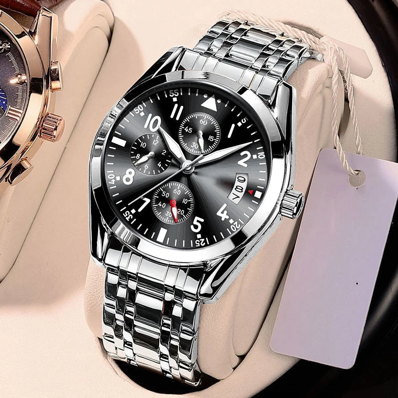 Men’s Alloy Strap Quartz Watch