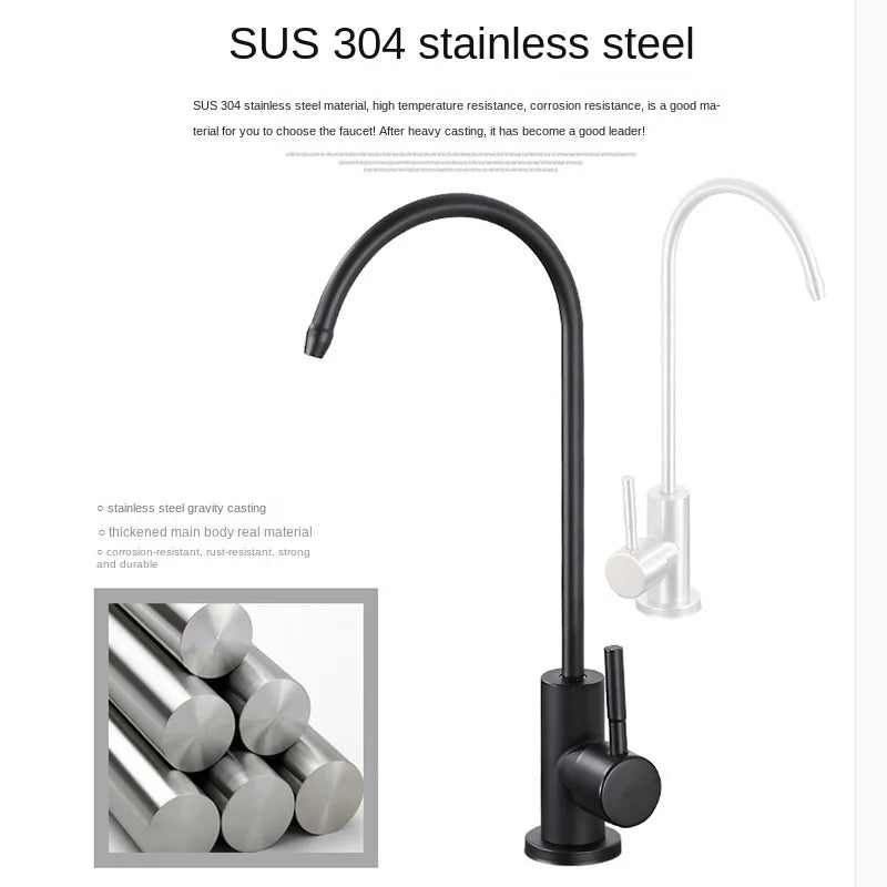 304 Stainless Steel Water Purifier Faucet