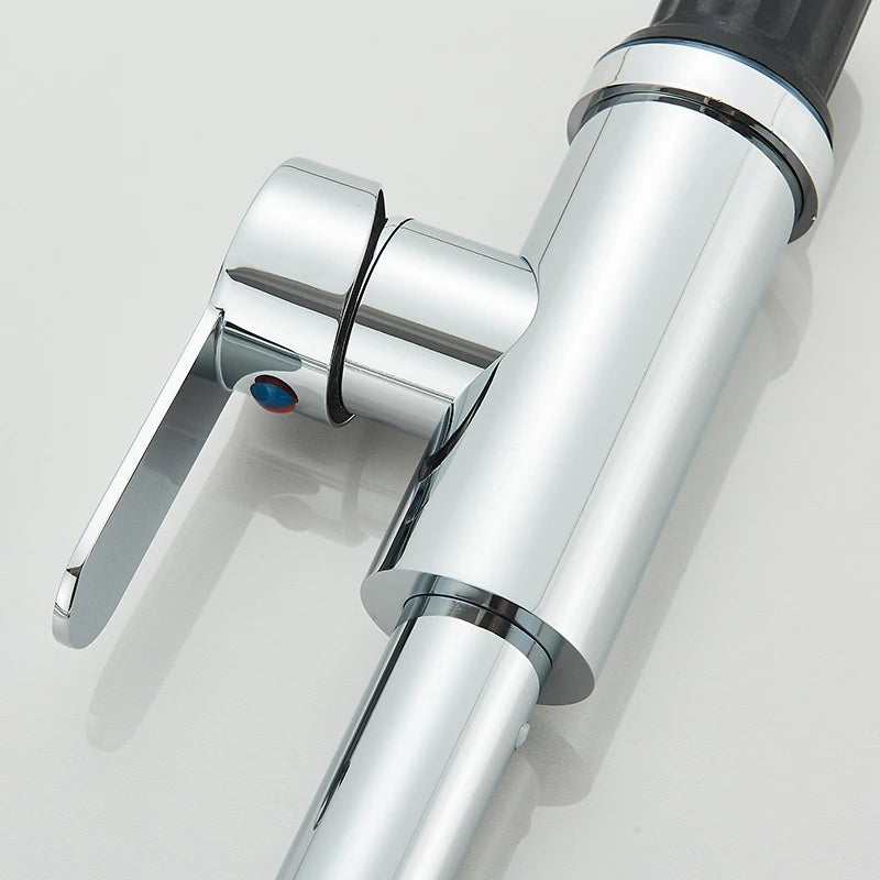 Pull-Out Kitchen Mixer Tap