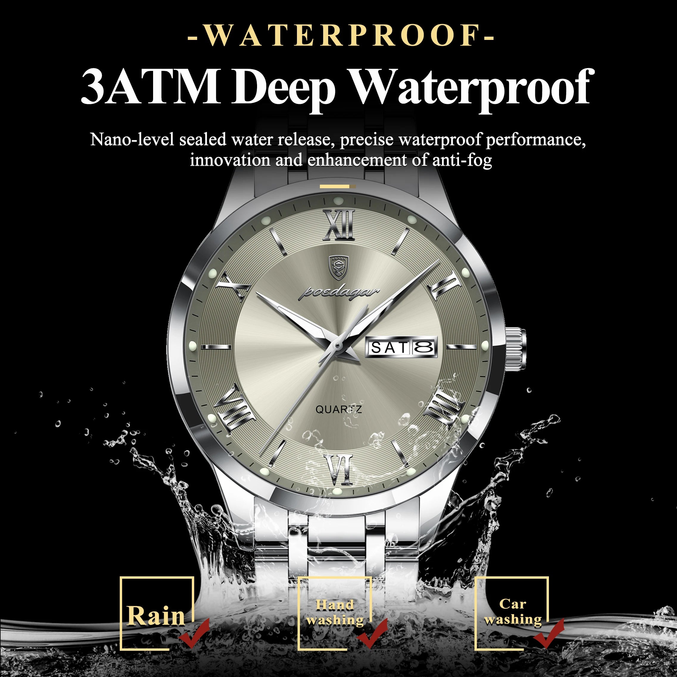 Luxury Luminous Men Watch