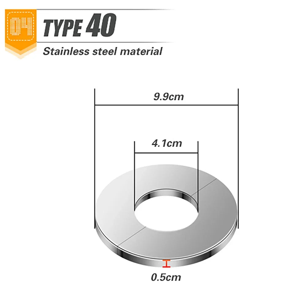 Stainless Steel Faucet Pipe Cover