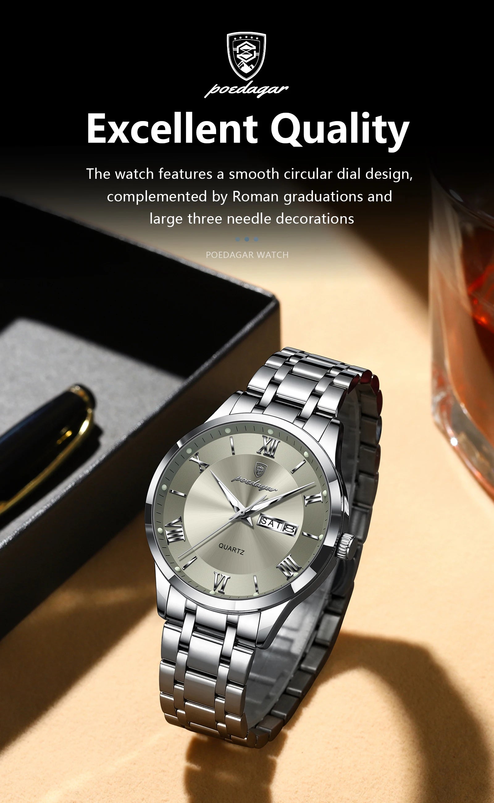 Luxury Luminous Men Watch