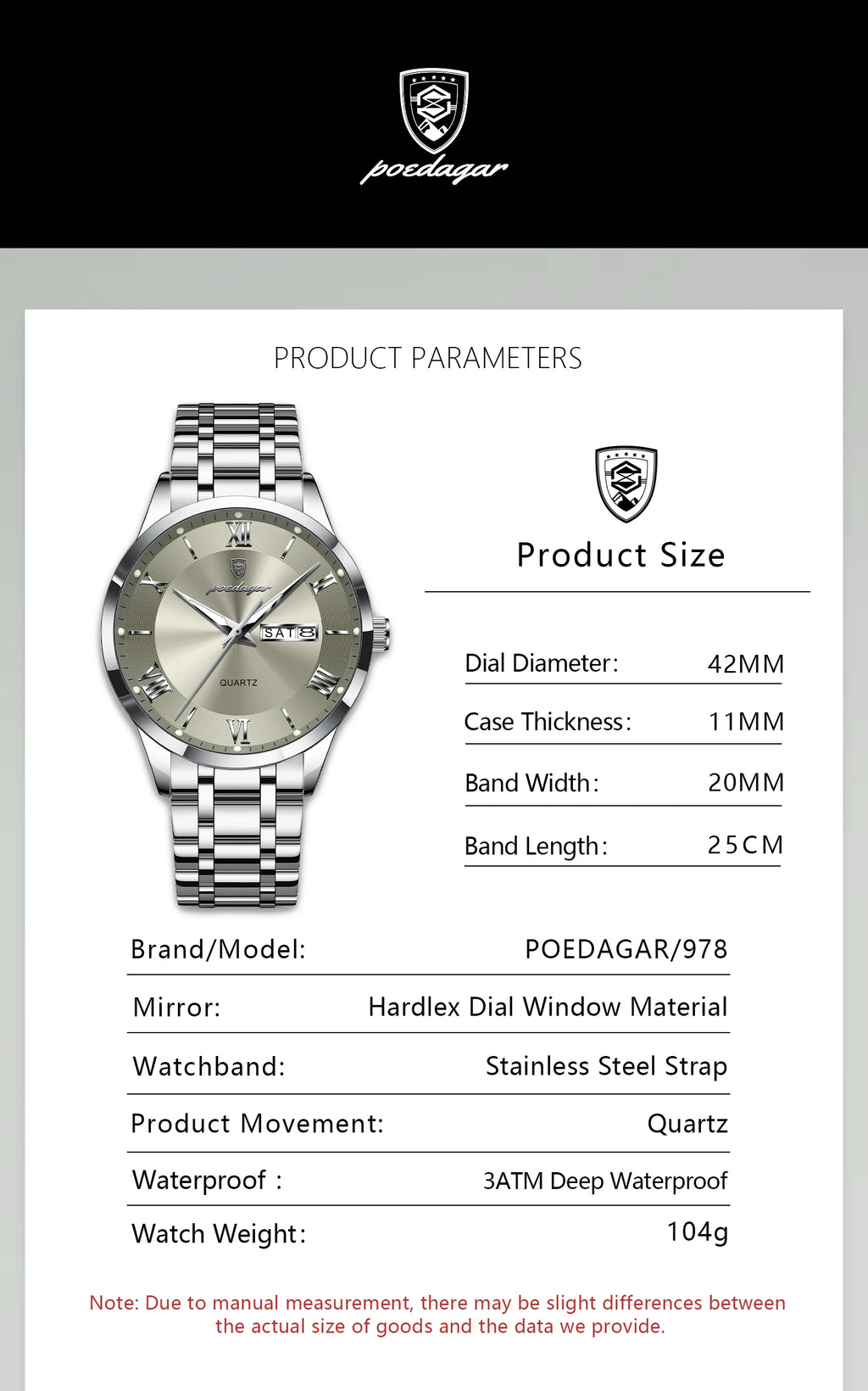 Luxury Luminous Men Watch