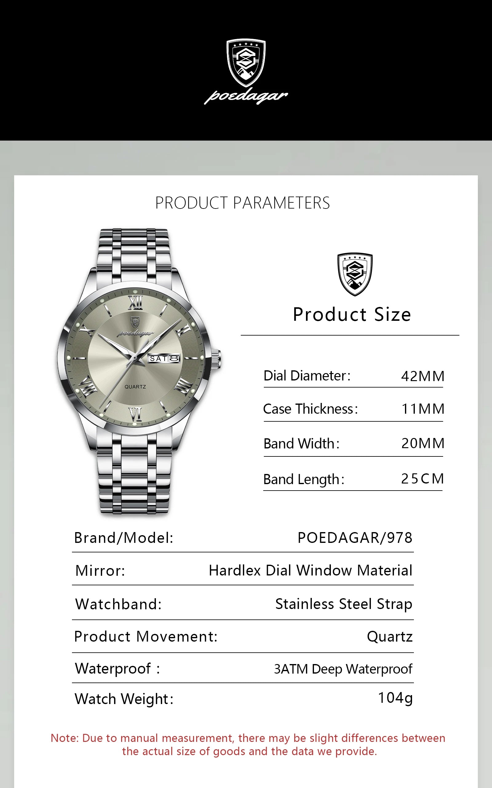 Luxury Luminous Men Watch