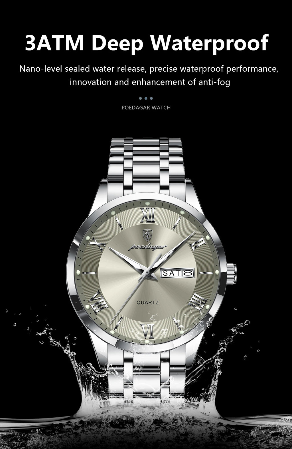 Luxury Luminous Men Watch