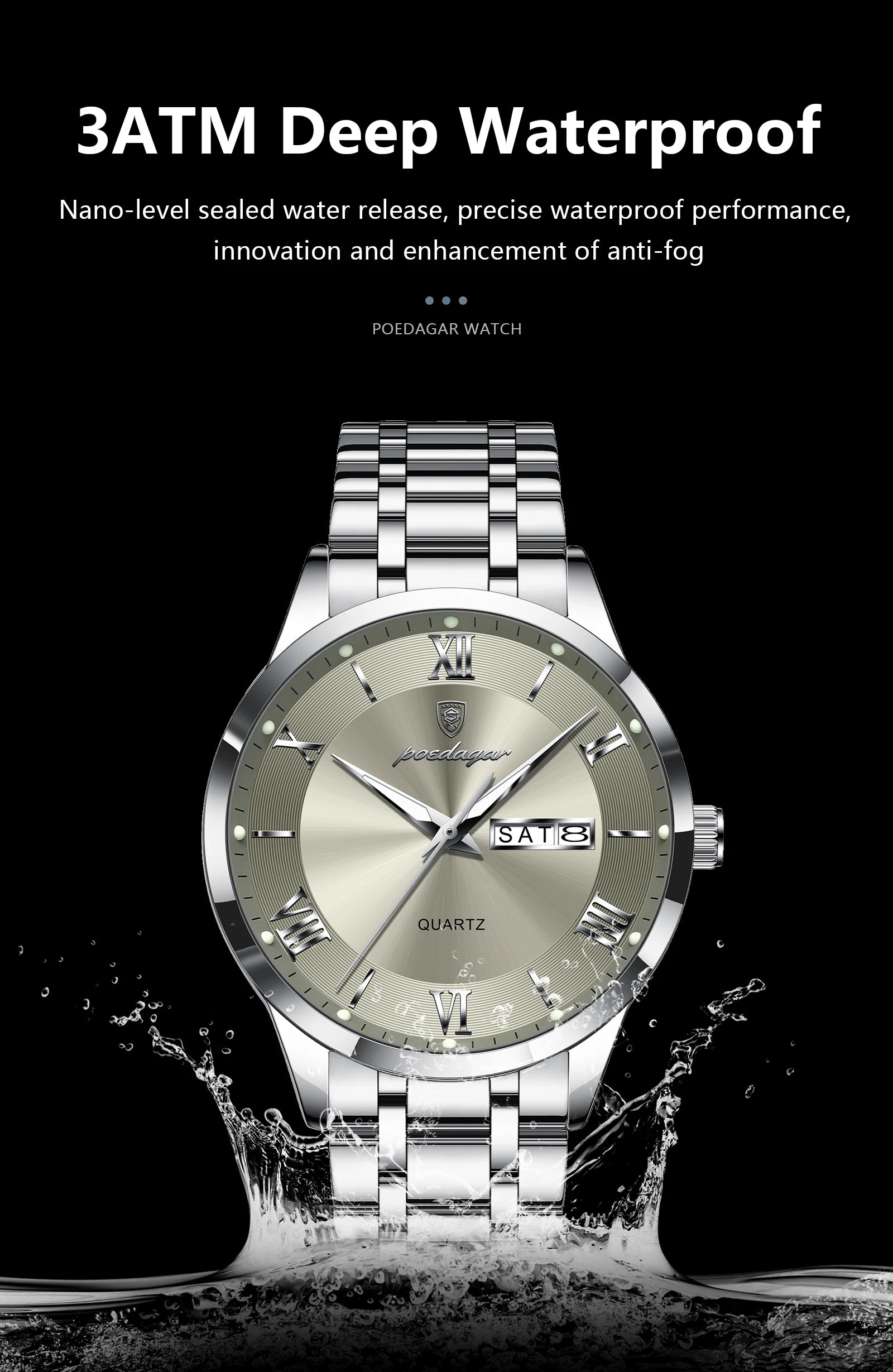 Luxury Luminous Men Watch